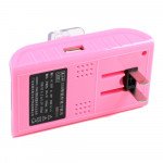 Wholesale Smart USB Universal Battery Charger Curve (Hot Pink)